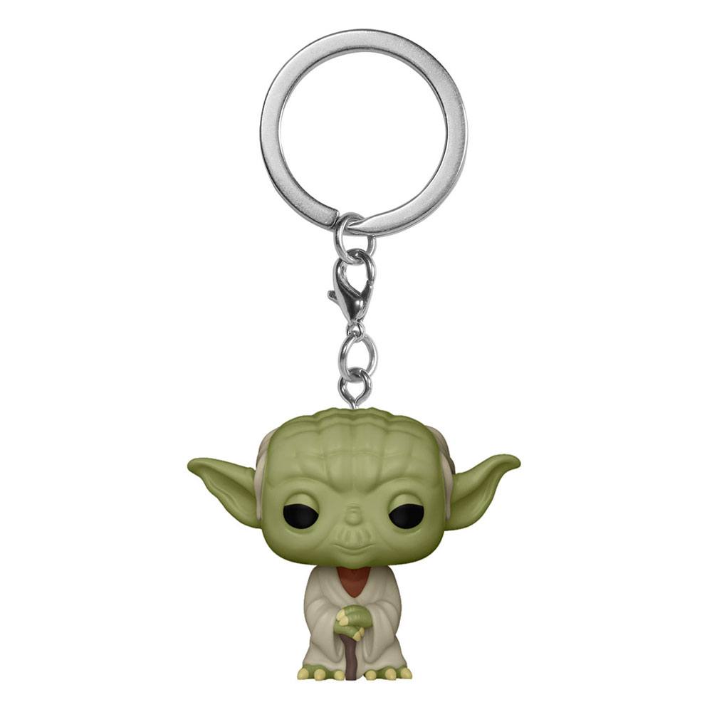 Star Wars Pocket POP! Vinyl Schlüsselanhänger 4 cm Yoda Display (12) - Preorder - ETA: 25.02.2027