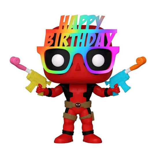Deadpool POP! Marvel Vinyl Figur 30th Birthday Glasses Deadpool 9 cm - Versand: 5-7 Tage nach Bestellung