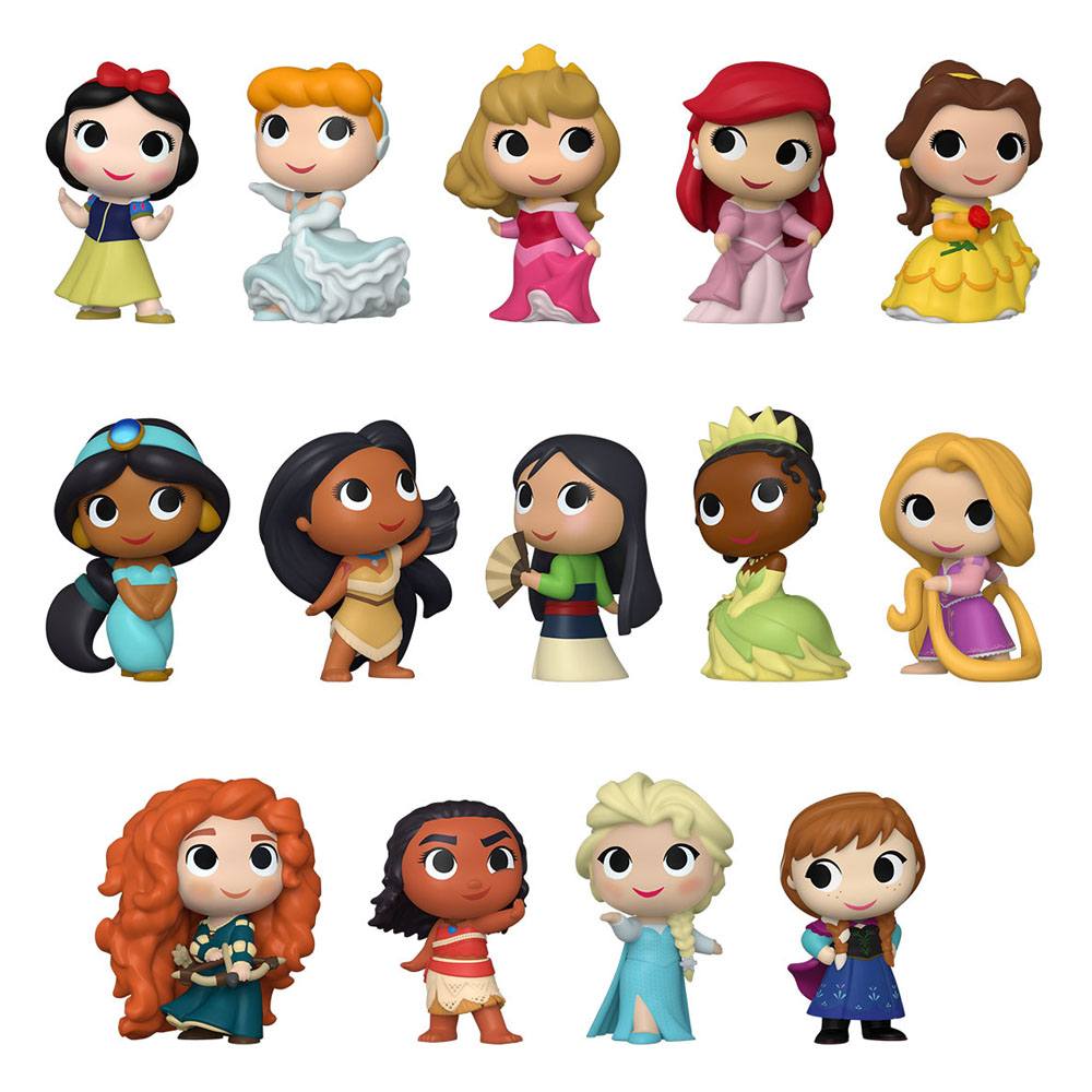 Disney Ultimate Princess Mystery Minis Minifiguren 5 cm Display Disney Ultimate Princess S1 (12) - Versand: 5-7 Tage nach Bestellung