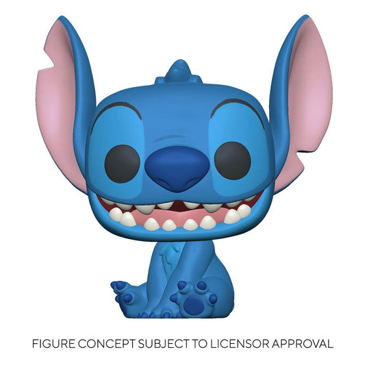 Lilo & Stitch Super Sized Jumbo POP! Games Vinyl Figur Stitch 25 cm  - Preorder - ETA: 09.06.2026