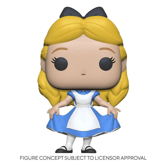 Alice im Wunderland POP! Disney Vinyl Figur Alice Curtsying 9 cm - Preorder - ETA: 08.08.2026