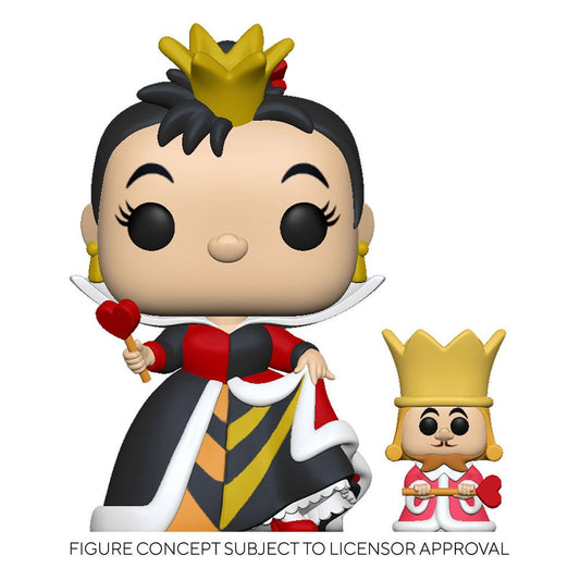 Alice im Wunderland POP! & Buddy Vinyl Figur Queen w/King 9 cm - Preorder - ETA: 02.01.2026