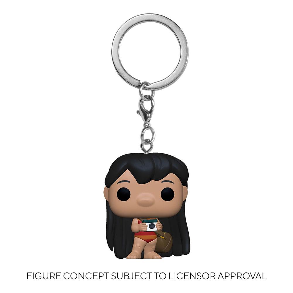 Lilo & Stitch Pocket POP! Vinyl Schlüsselanhänger 4 cm Lilo w/ Camera Display (12) - Versand: 5-7 Tage nach Bestellung