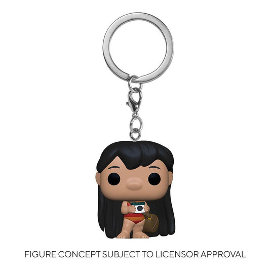 Lilo & Stitch Pocket POP! Vinyl Schlüsselanhänger 4 cm Lilo w/ Camera Display (12) - Versand: 7 Tage nach Bestellung