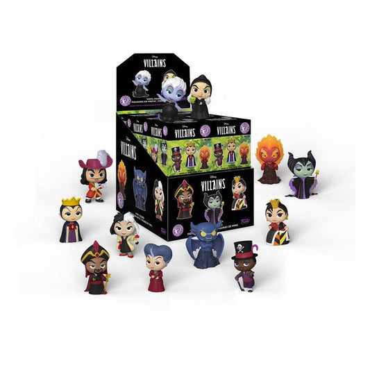 Disney Mystery Minis Minifiguren 5 cm Display Disney Villains (12) - Versand: 5-7 Tage nach Bestellung