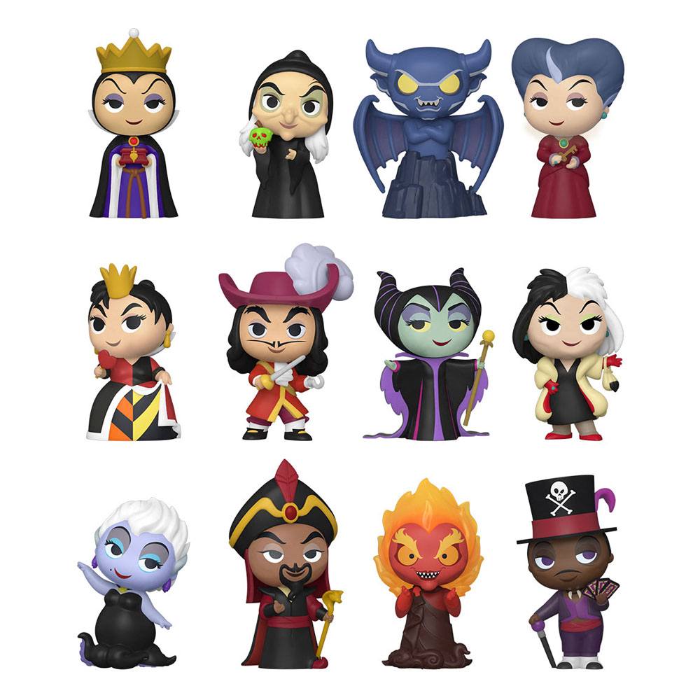 Disney Mystery Minis Minifiguren 5 cm Display Disney Villains (12) - Versand: 5-7 Tage nach Bestellung