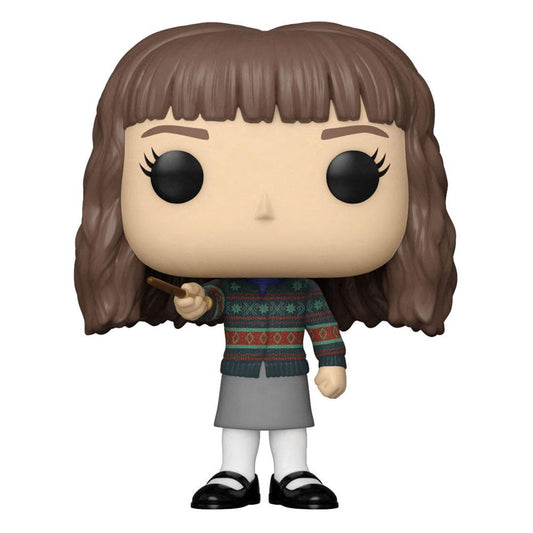 Harry Potter POP! Movies Vinyl Figur Hermione w/Wand 9 cm  - Versand: 7 Tage nach Bestellung