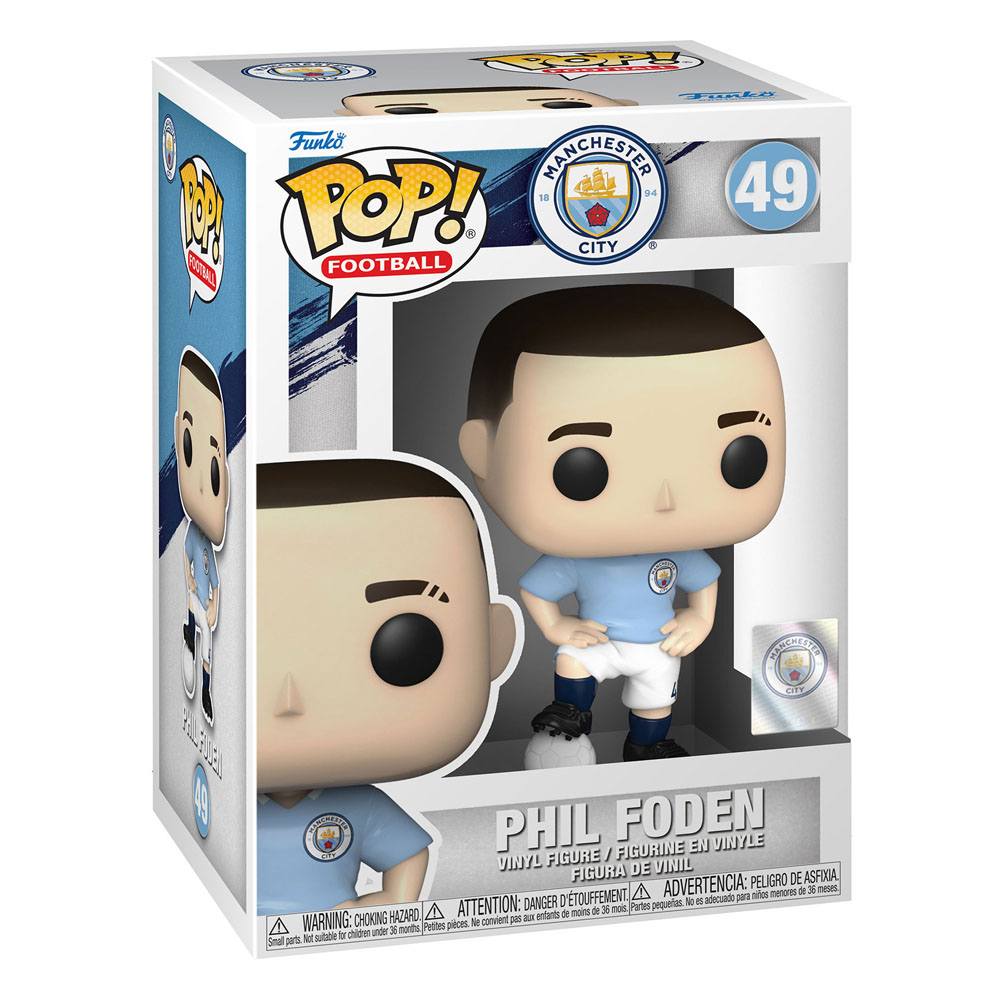 Manchester City F.C. POP! Football Vinyl Figur Phil Foden 9 cm - Preorder - ETA: 07.10.2025