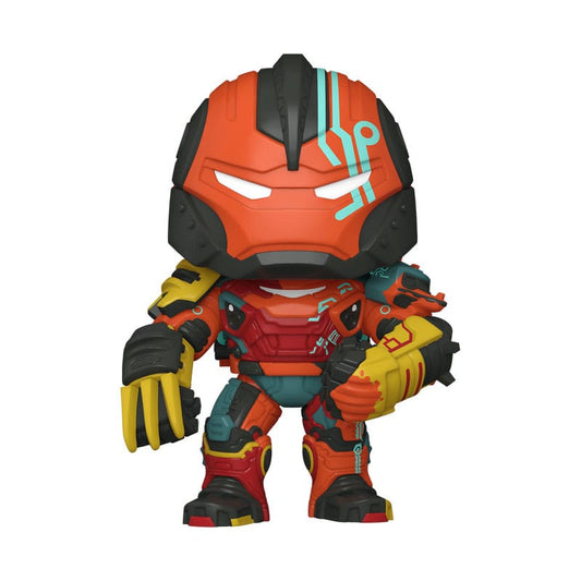 What If...? Oversized POP! Animation Vinyl Figur Sakaarian Iron Man 15 cm - Versand: 5-7 Tage nach Bestellung