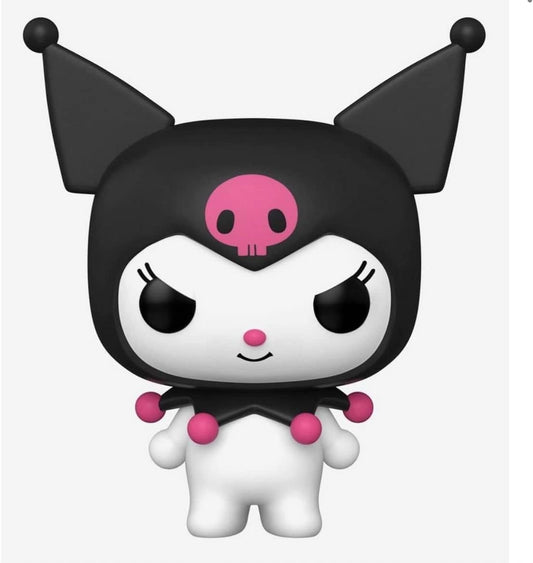 Sanrio POP! Animation Vinyl Figur Hooded Kuromi 9 cm  - Versand: 5-7 Tage nach Bestellung