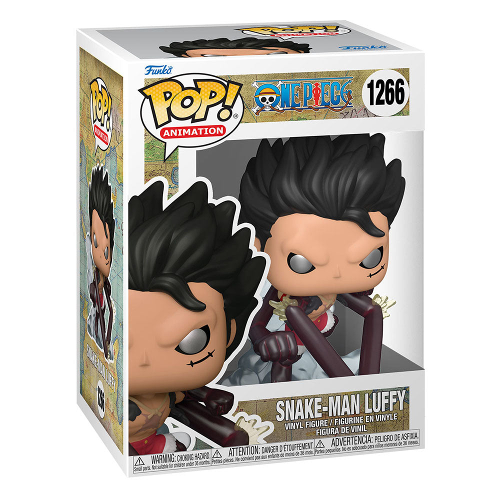 One Piece POP! Animation Vinyl Figur Snake-Man Luffy 9 cm - Versand: 5-7 Tage nach Bestellung