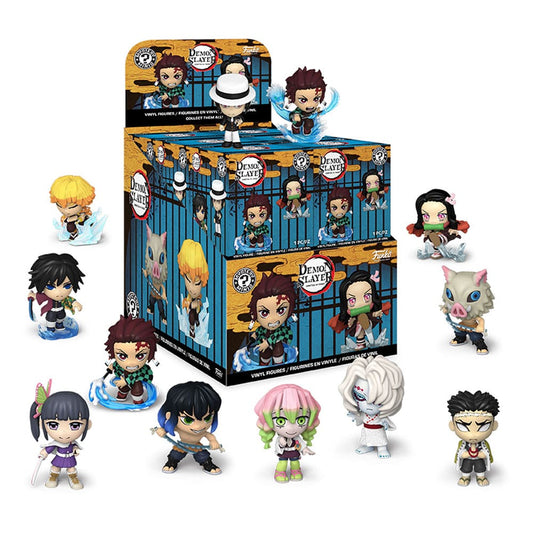Demon Slayer Mystery Minis Vinyl Minifiguren 6 cm Display (12) - Preorder - ETA: 15.09.2025