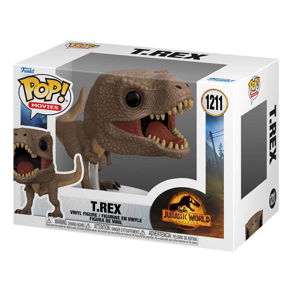 Jurassic World 3 POP! Movies Vinyl Figur T-Rex 9 cm - Preorder - ETA: 30.07.2026