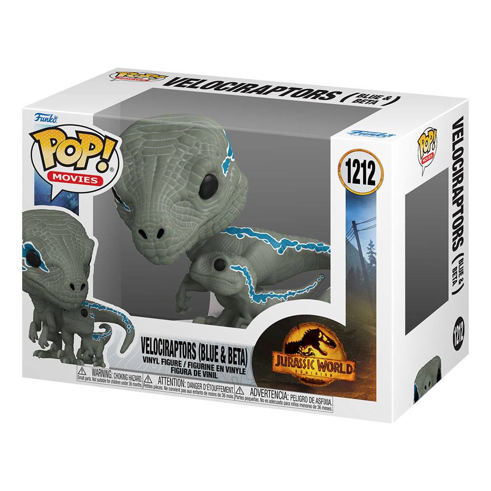Jurassic World 3 POP! Movies Vinyl Figur Blue & Beta 9 cm - Versand: 5-7 Tage nach Bestellung