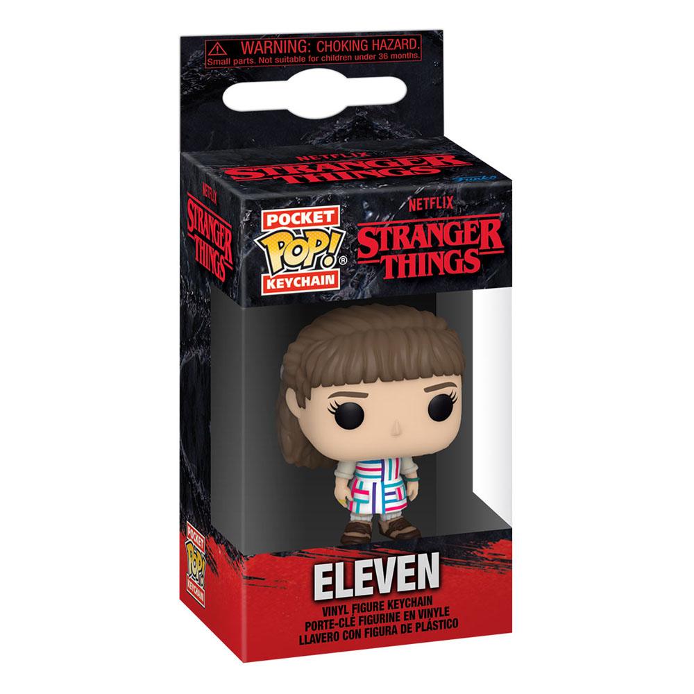 Stranger Things POP! Vinyl Schlüsselanhänger 4 cm Eleven Display (12) - Preorder - ETA: 28.02.2026