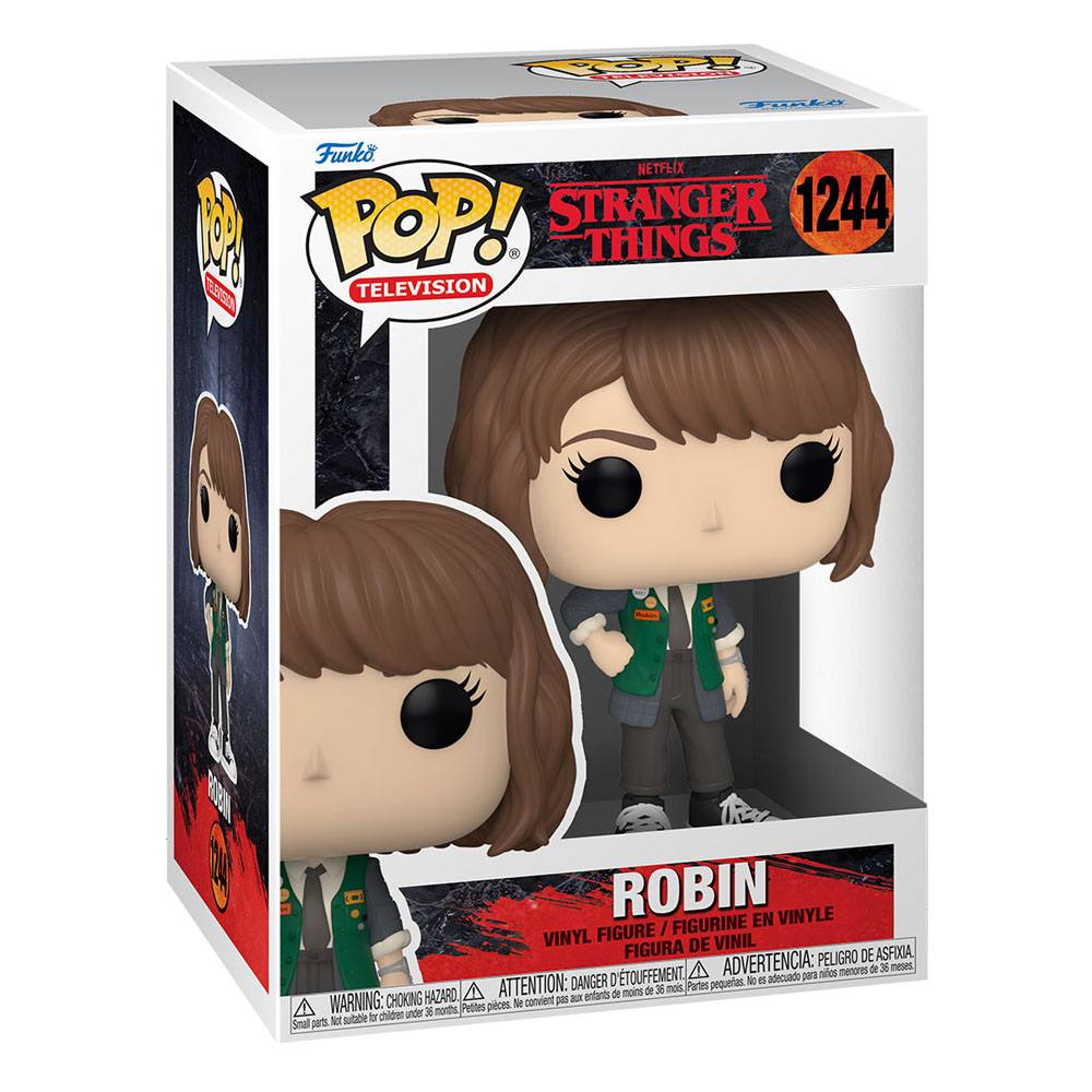 Stranger Things POP! TV Vinyl Figur Robin 9 cm - Versand: 5-7 Tage nach Bestellung