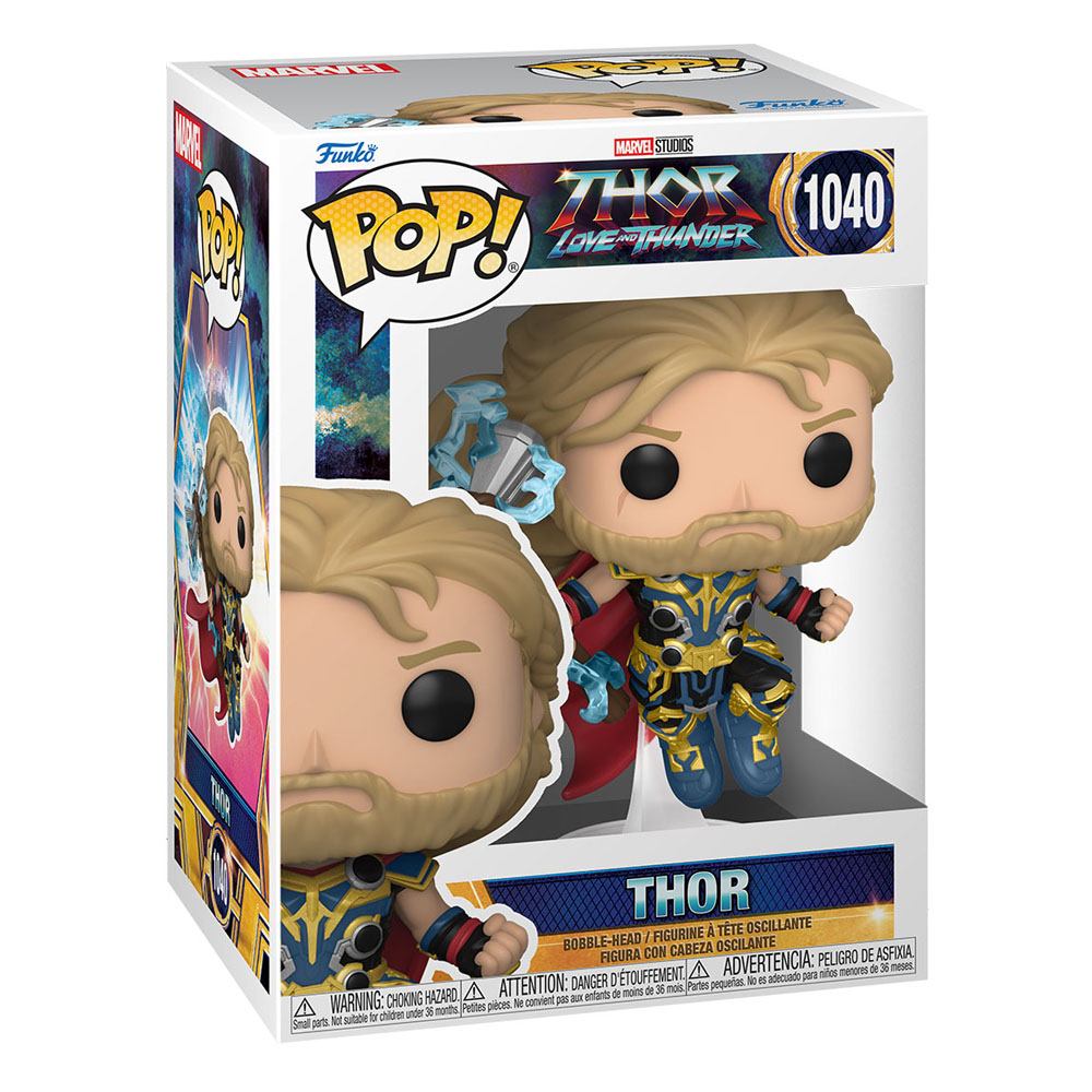 Thor: Love & Thunder POP! Vinyl Figur Thor 9 cm  - Versand: 7 Tage nach Bestellung