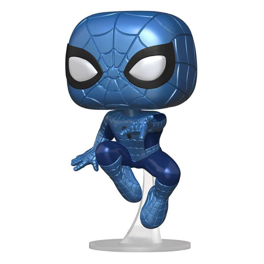 Marvel Make a Wish 2022 POP! Marvel Vinyl Figur Spider-Man (Metallic) 9 cm - Preorder - ETA: 25.11.2026