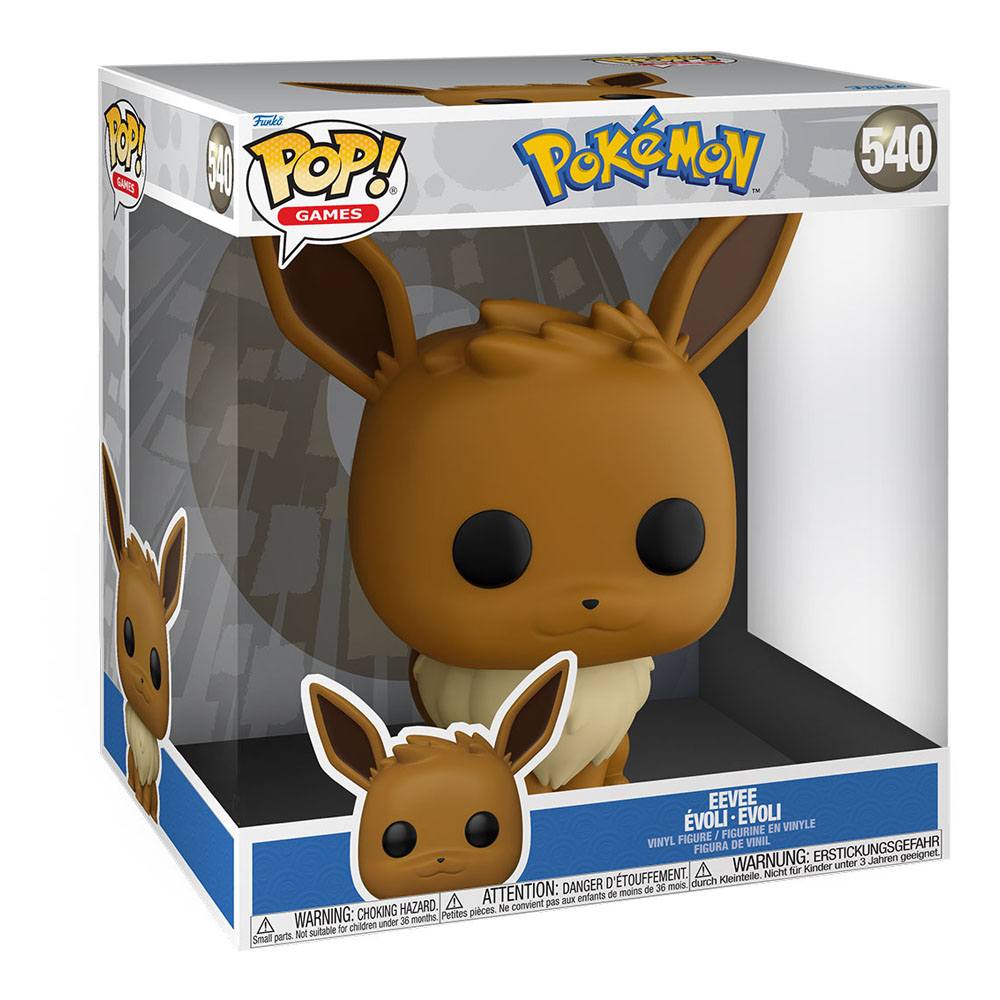 Pokémon Super Sized Jumbo POP! Vinyl Figur Eevee (EMEA) 25 cm  - Preorder - ETA: 25.11.2026