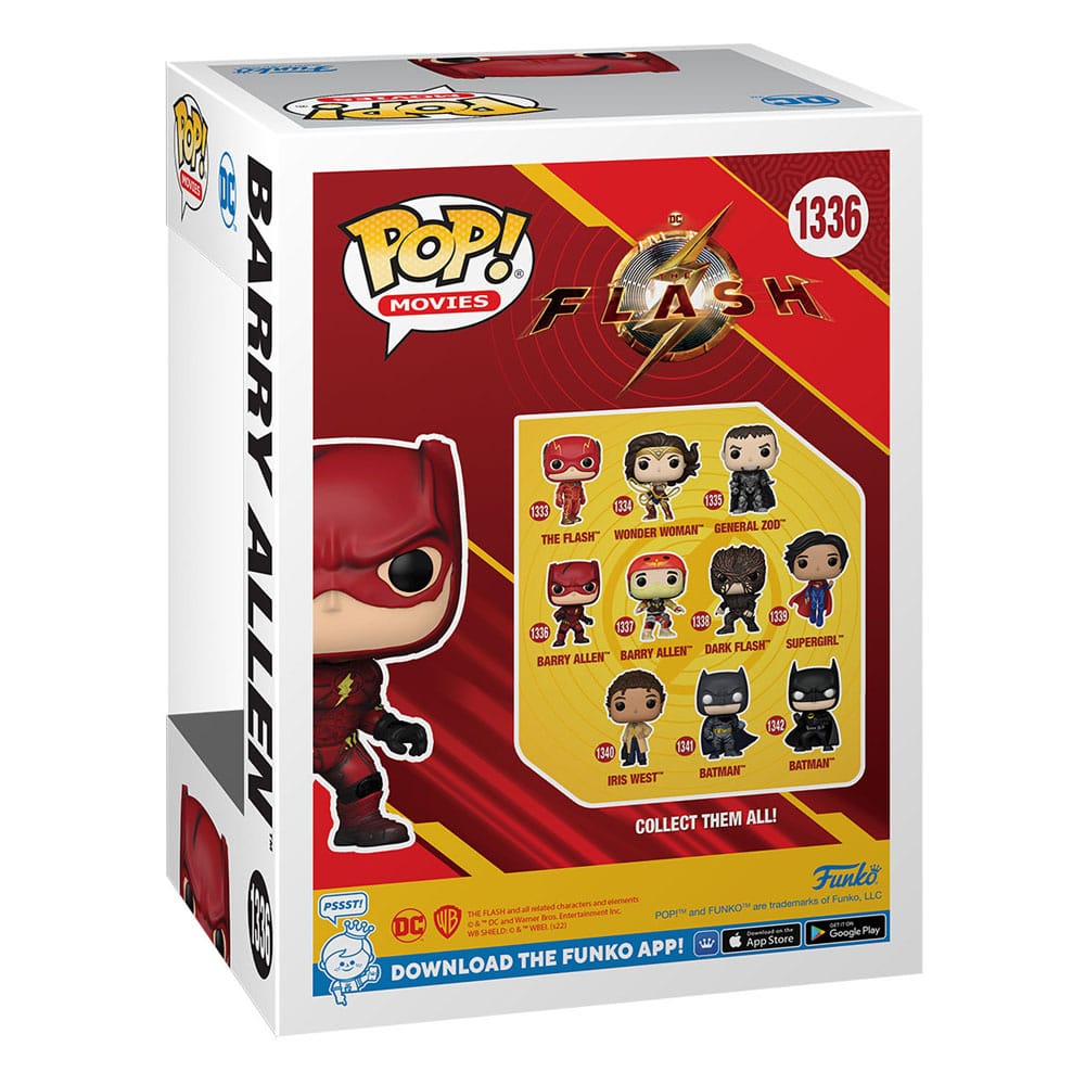 The Flash POP! Movies Vinyl Figur Barry Allen 9 cm - Preorder - ETA - Anfang 03.2025