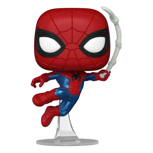 Spider-Man: No Way Home POP! Marvel Vinyl Figur Spider-Man Finale suit 9 cm  - Versand: 5-7 Tage nach Bestellung