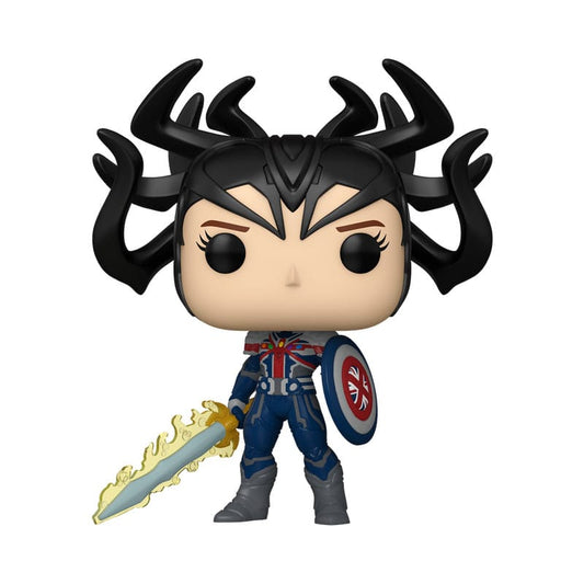 What If...? POP! Animation Vinyl Figur Infinity Captain Carter 9 cm - Versand: 7 Tage nach Bestellung