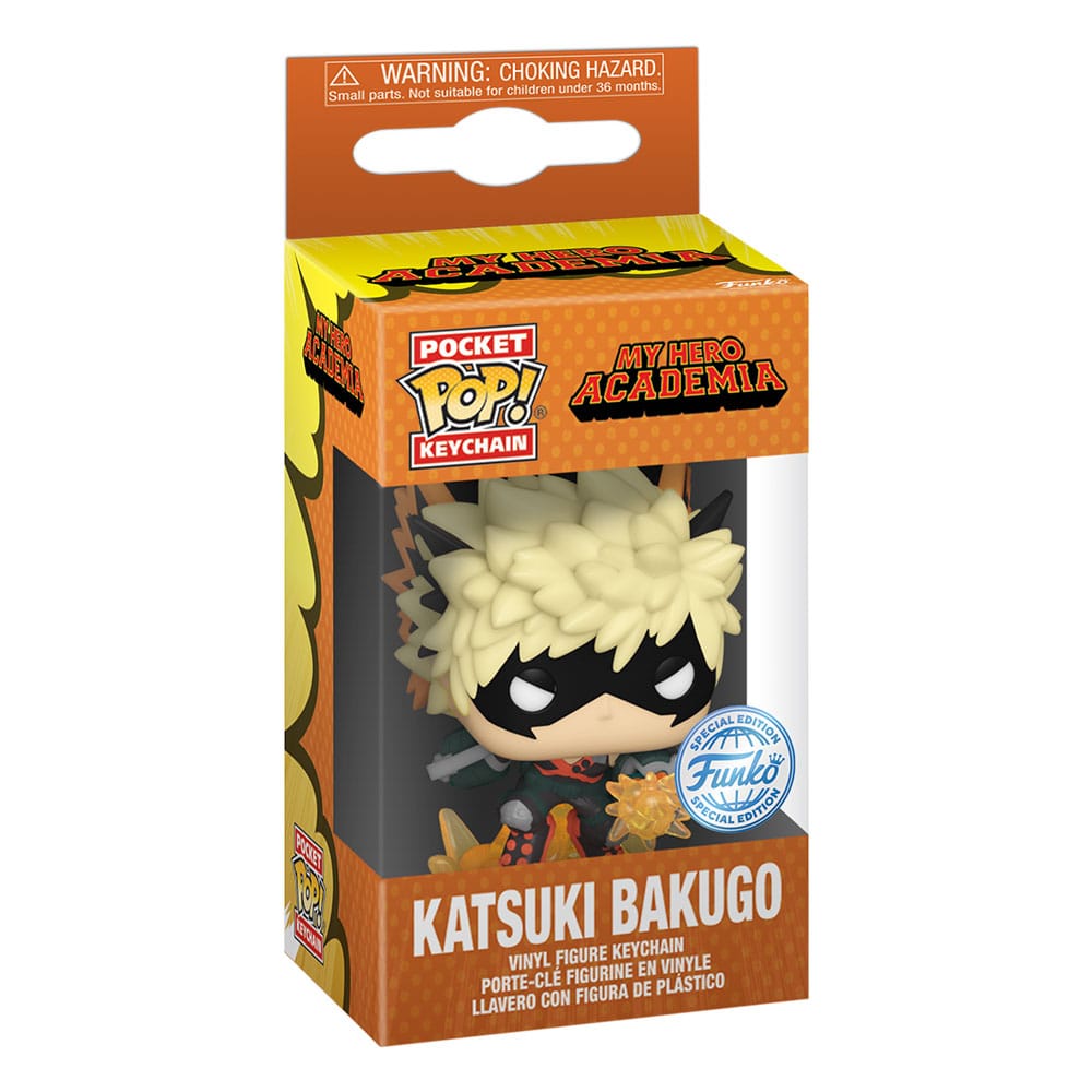 My Hero Academia POP! Vinyl Schlüsselanhänger 4 cm Bakugo (explosion) Display (12) - Versand: 5-7 Tage nach Bestellung