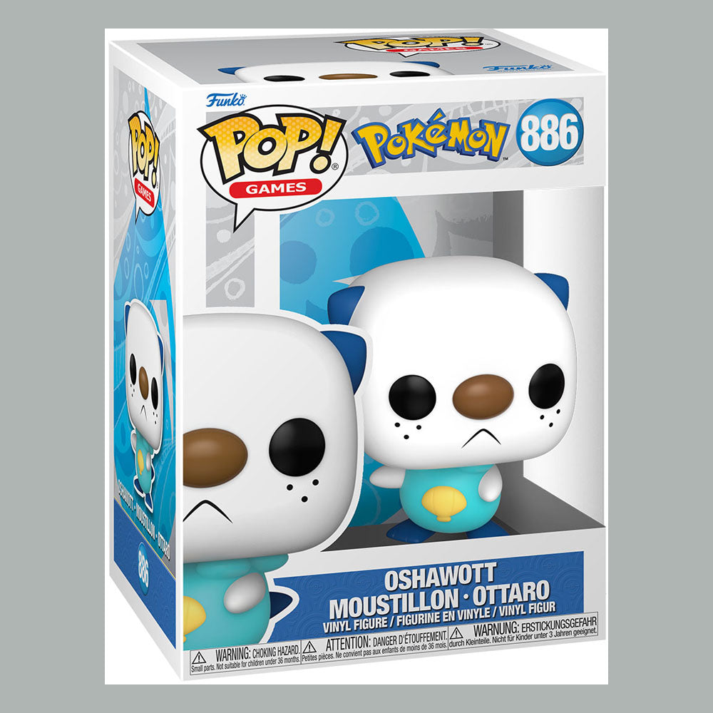Pokémon POP! Games Vinyl Figur Oshawott (EMEA) 9 cm - Preorder - ETA: 30.07.2026