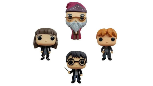 Harry Potter POP! Movies Vinyl Figuren 4er-Pack W1 9 cm - Preorder - ETA: 21.11.2025