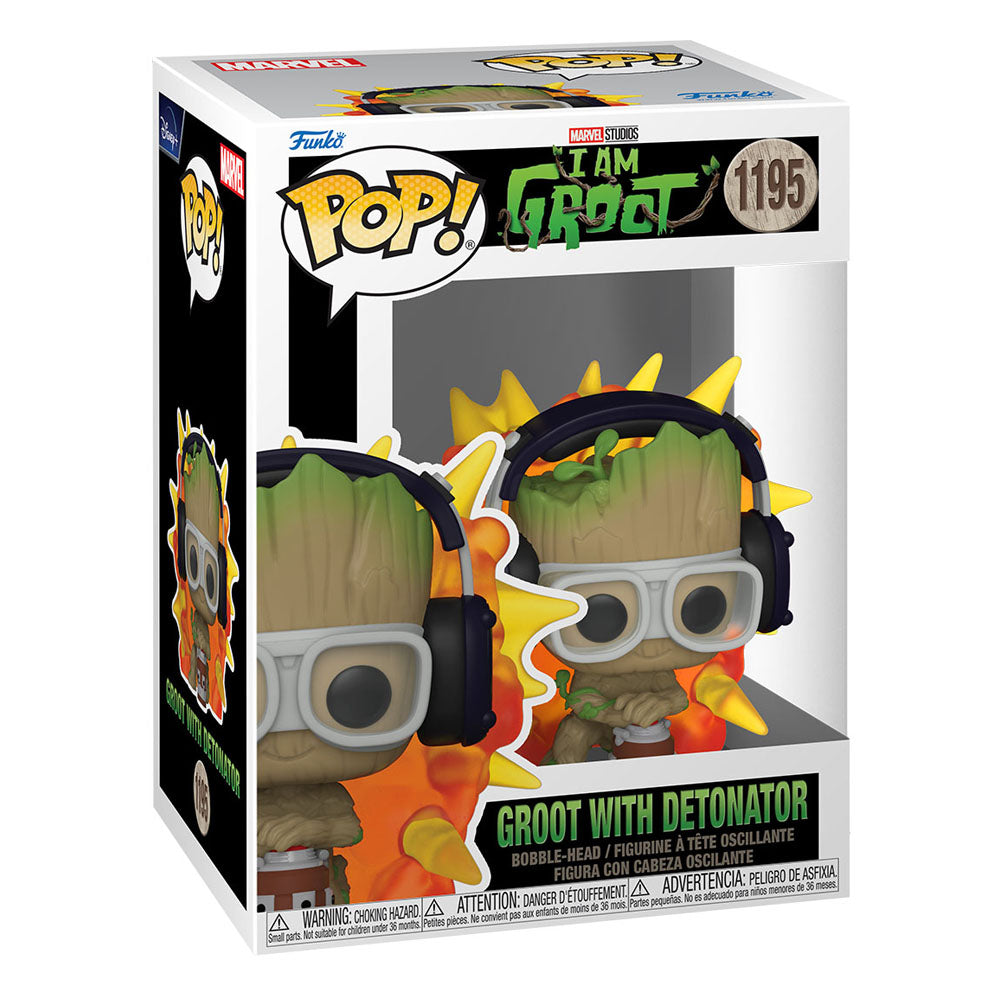 Ich bin Groot POP! Vinyl Figur Groot w/ detonator 9 cm - Preorder - ETA: 03.01.2026