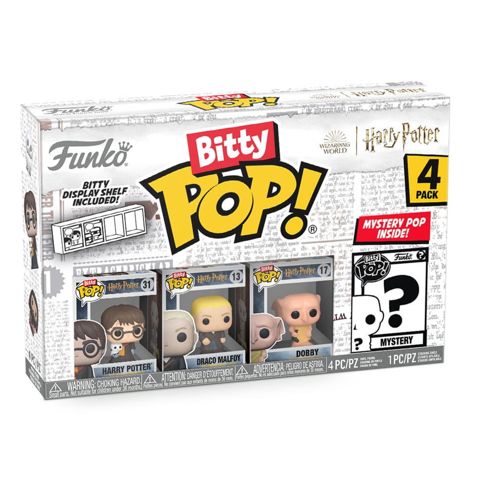 Harry Potter Bitty POP! Vinyl Figuren 4er-Pack Harry 2,5 cm - Preorder - ETA: 30.06.2026
