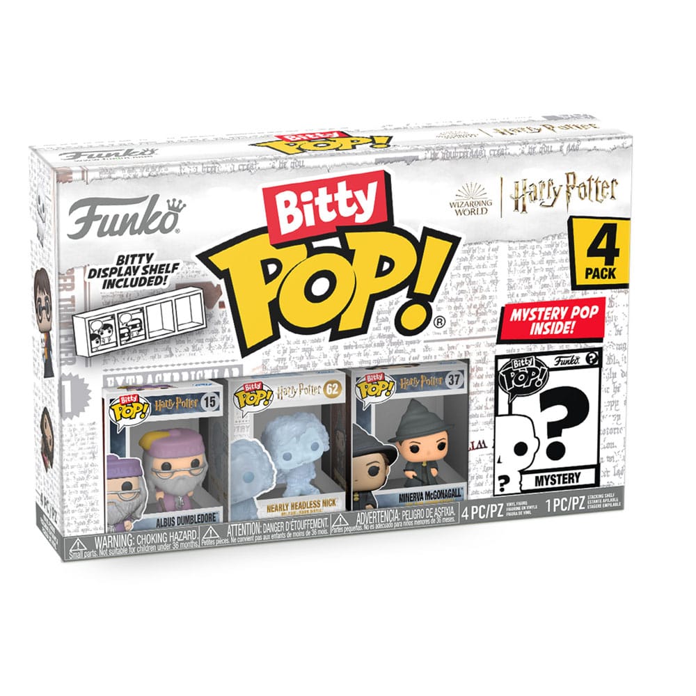 Harry Potter Bitty POP! Vinyl Figuren 4er-Pack Dumbledore 2,5 cm - Preorder - ETA: 30.06.2026