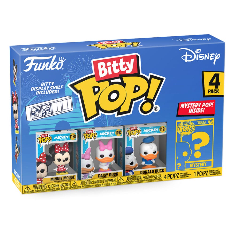 Disney Bitty POP! Vinyl Figuren 4er-Pack Minnie 2,5 cm - Preorder - ETA: 17.07.2026