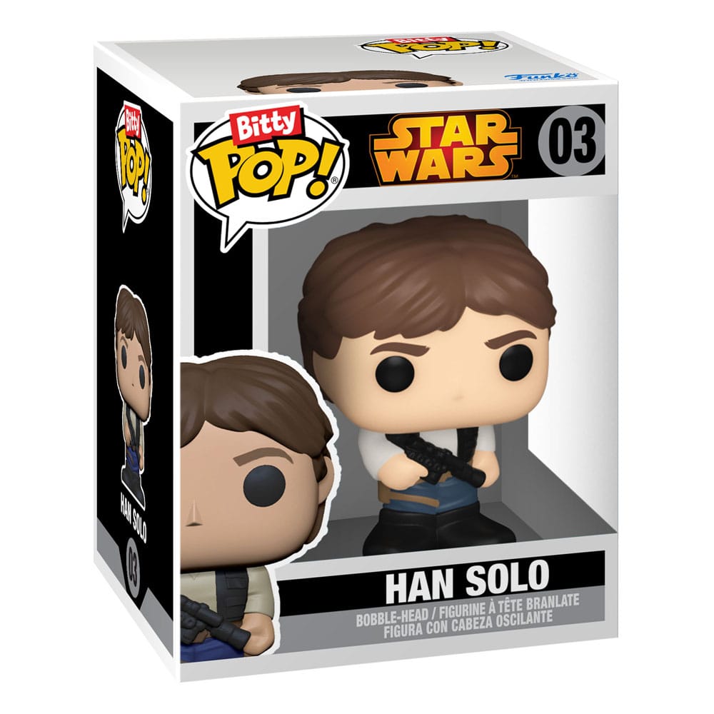 Star Wars Bitty POP! Vinyl Figuren 4er-Pack Han Solo 2,5 cm - sofort lieferbar