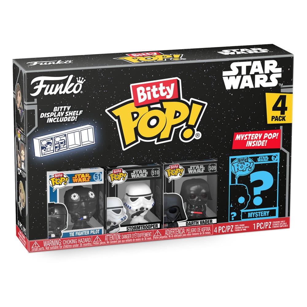 Star Wars Bitty POP! Vinyl Figuren 4er-Pack Darth Vader 2,5 cm - Preorder - ETA: 25.09.2026