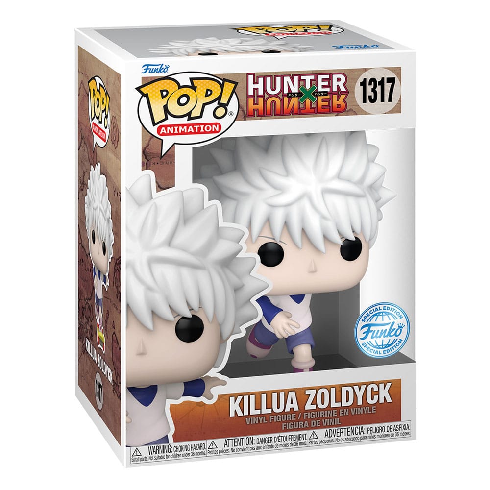 Hunter x Hunter POP! Animation Vinyl Figuren Killua w/Skateboard 9 cm - Preorder - ETA: 03.01.2026