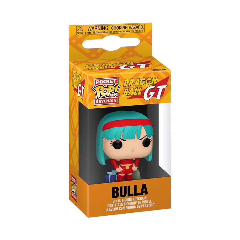 Dragon Ball GT POP! Vinyl Schlüsselanhänger 4 cm Bulla Display (12) - Versand: 5-7 Tage nach Bestellung