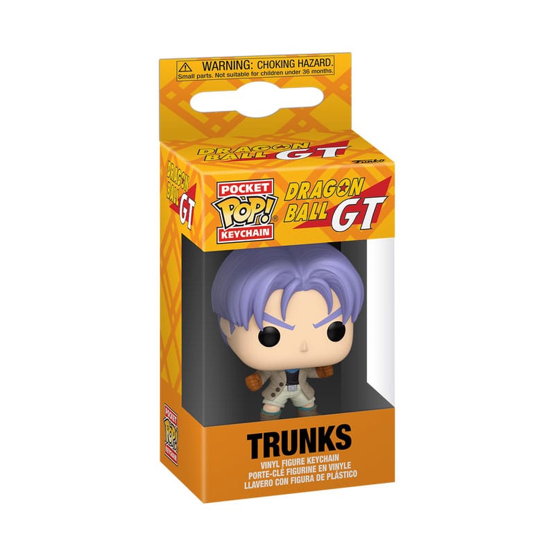 Dragon Ball GT POP! Vinyl Schlüsselanhänger 4 cm Trunks Display (12) - Versand: 5-7 Tage nach Bestellung