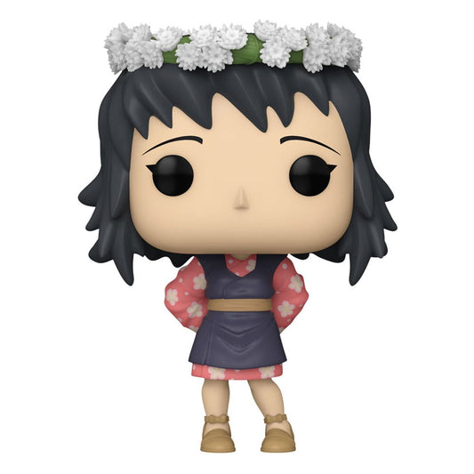 Demon Slayer: Kimetsu no Yaiba POP! Animation Figur Makomo (Flower Headdress) 9 cm - Versand: 5-7 Tage nach Bestellung