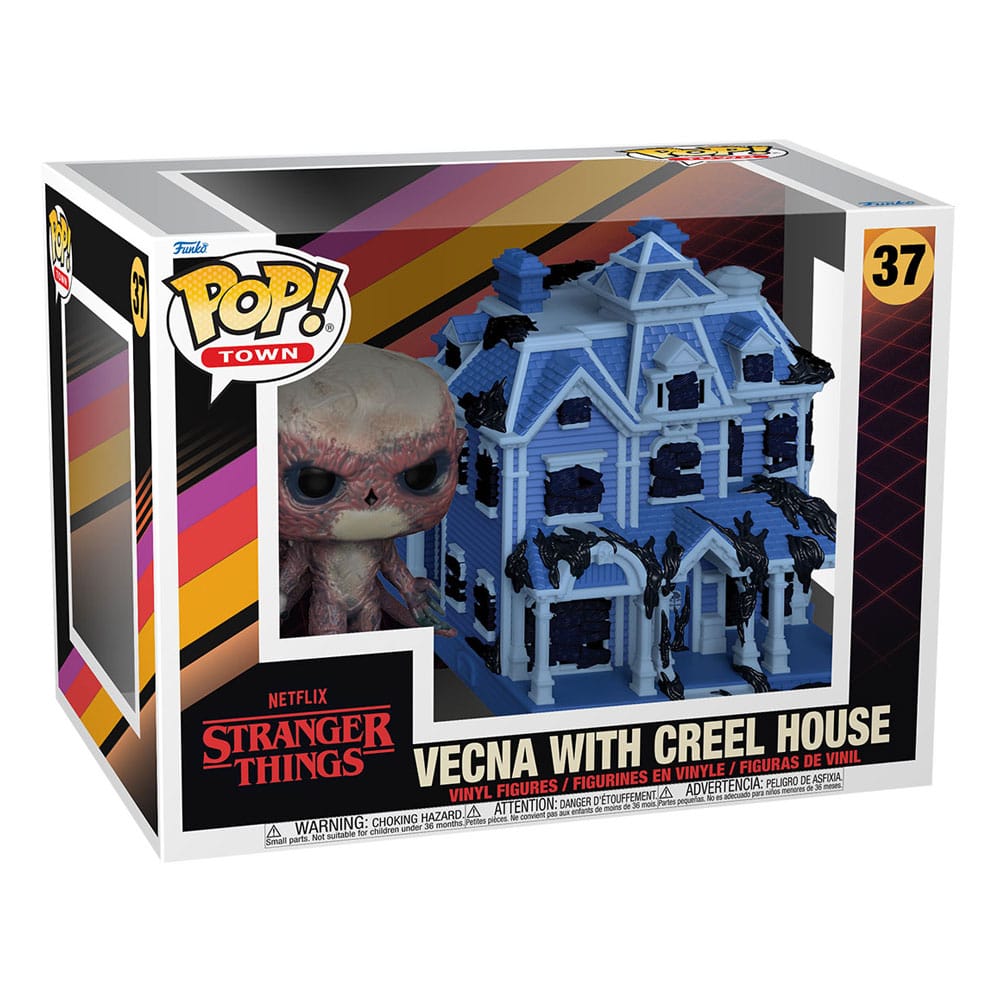 Stranger Things POP! Town Vinyl Figur Vecna with Creel House 9 cm - Preorder - ETA: 28.02.2026