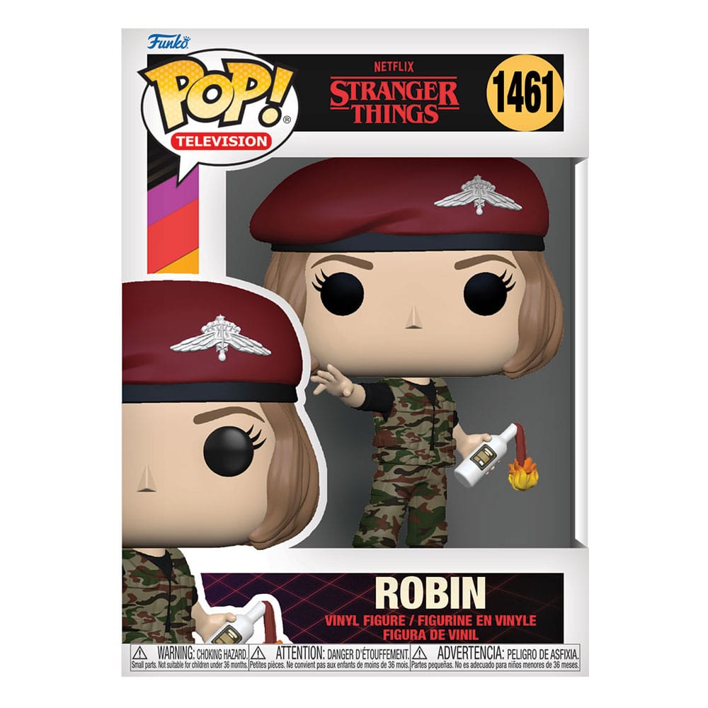 Stranger Things POP! TV Vinyl Figur Hunter Robin with Cocktail 9 cm - Versand: 5-7 Tage nach Bestellung