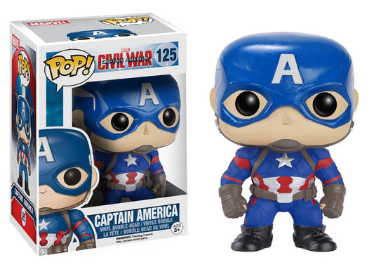Captain America Civil War POP! Vinyl Wackelkopf Captain America 10 cm - Versand: 5-7 Tage nach Bestellung