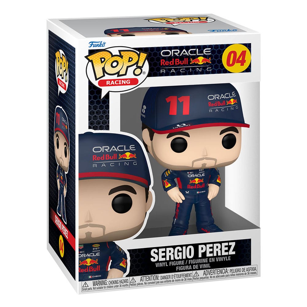 Formel 1 POP! Vinyl Figur Sergio Perez 9 cm - Versand: 7 Tage nach Bestellung