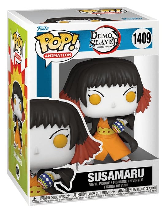 Demon Slayer: Kimetsu no Yaiba POP! Animation Vinyl Figuren Susamaru w/Ch 9 cm  - Versand: 7 Tage nach Bestellung
