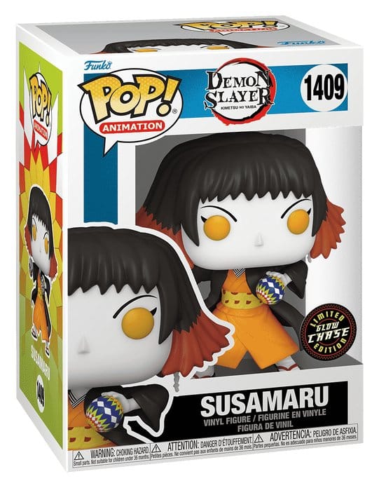 Demon Slayer: Kimetsu no Yaiba POP! Animation Vinyl Figuren Susamaru w/Ch 9 cm  - Versand: 7 Tage nach Bestellung