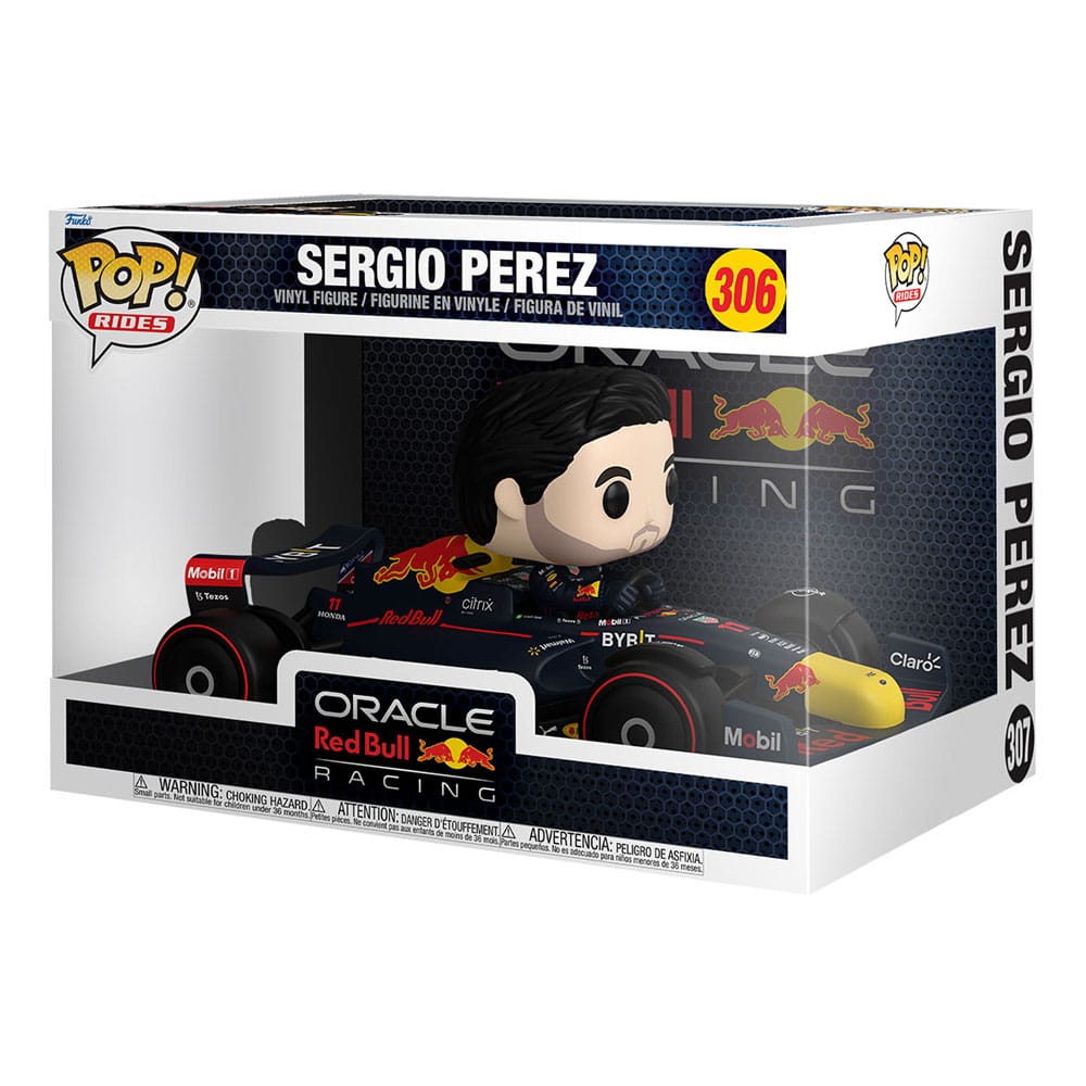 Formel 1 POP! Rides Super Deluxe Vinyl Figur Sergio Perez 15 cm - Versand: 7 Tage nach Bestellung