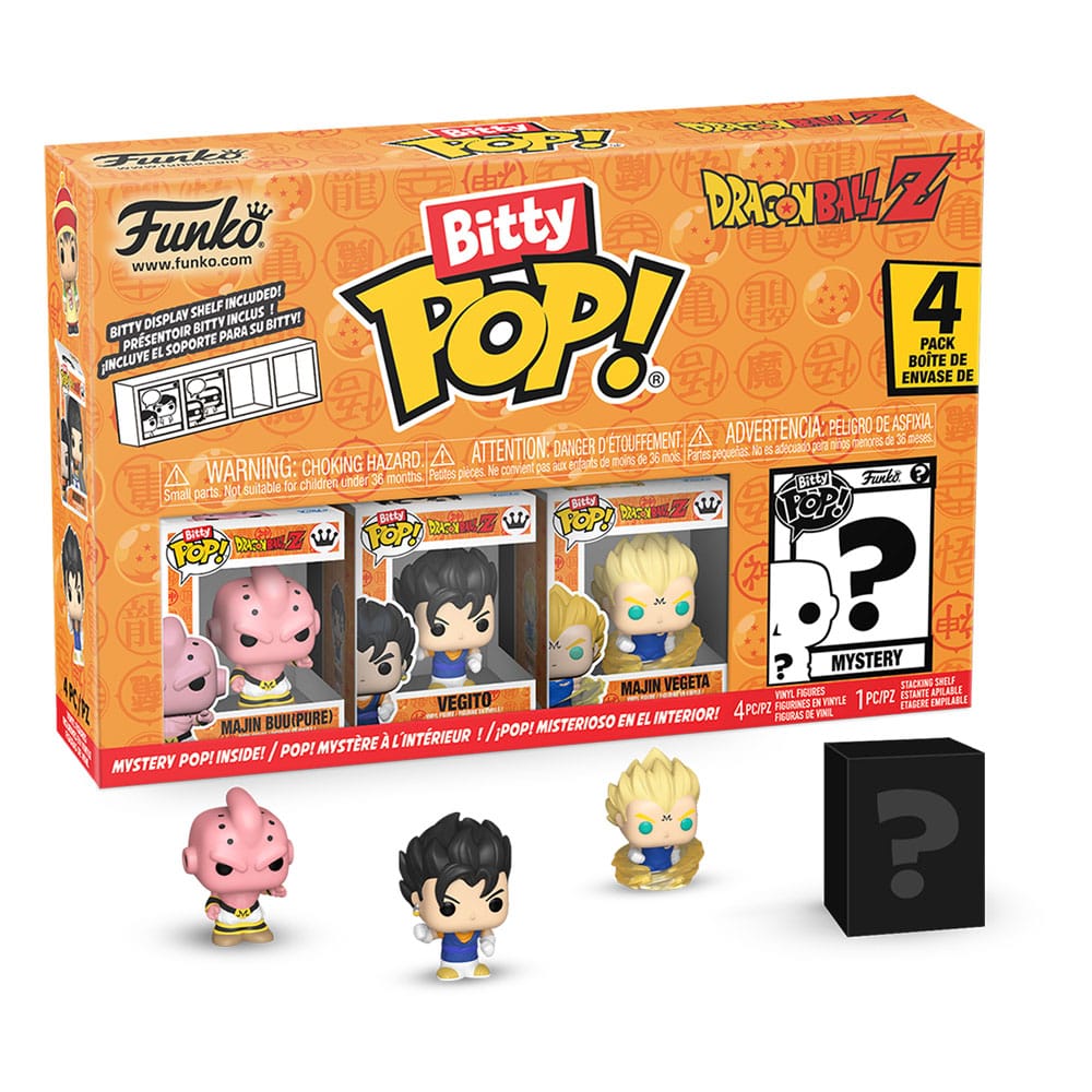 Dragon Ball Bitty POP! Vinyl Figuren 4er-Pack Series 3 2,5 cm - Versand: 5-7 Tage nach Bestellung
