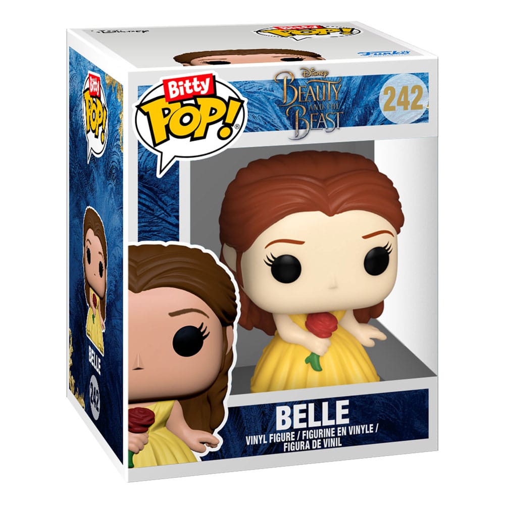 Disney Princesses Bitty POP! Vinyl Figuren 4er-Pack Belle 2,5 cm - Versand: 5-7 Tage nach Bestellung