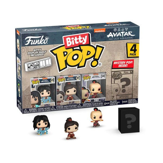 Avatar Der Herr der Elemente Bitty POP! Vinyl Figuren 4er-Pack Azula 2,5 cm - Preorder - ETA: 03.01.2026
