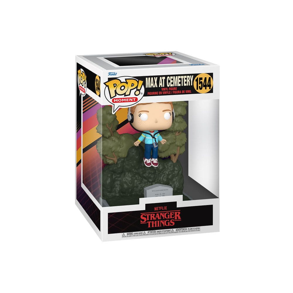Stranger Things POP Moments Deluxe Vinyl Figuren Max at Cemetery 9 cm - Preorder - ETA: 14.10.2025